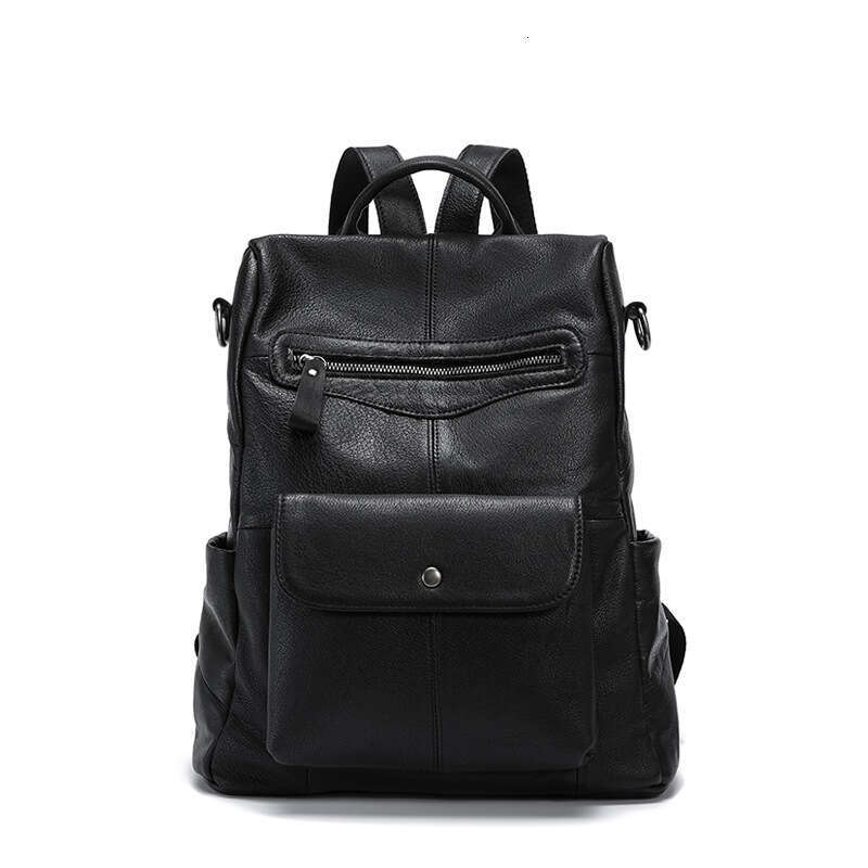 Luxury Shoulder Bags Totes Hobo Genuine Leather Women S Backpack Double High End Single New Fashion Versatile Large Capacity Travel Bag SENYY