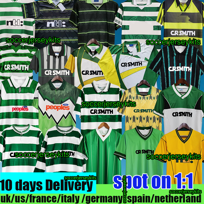 celticfc Retro Soccer Jerseys 84 85 86 87 88 89 90 91 92 93 94 95 96 97 98 99 05 06 07 celticfc football shirts Classic Vintage kits 1984 1986 1987 1988 95 97 football jersey