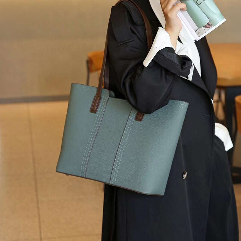 Luxury Shoulder Bags Totes Genuine Leather New Commuter Tote Women Large Capacity Mom Bag S Style SENYY