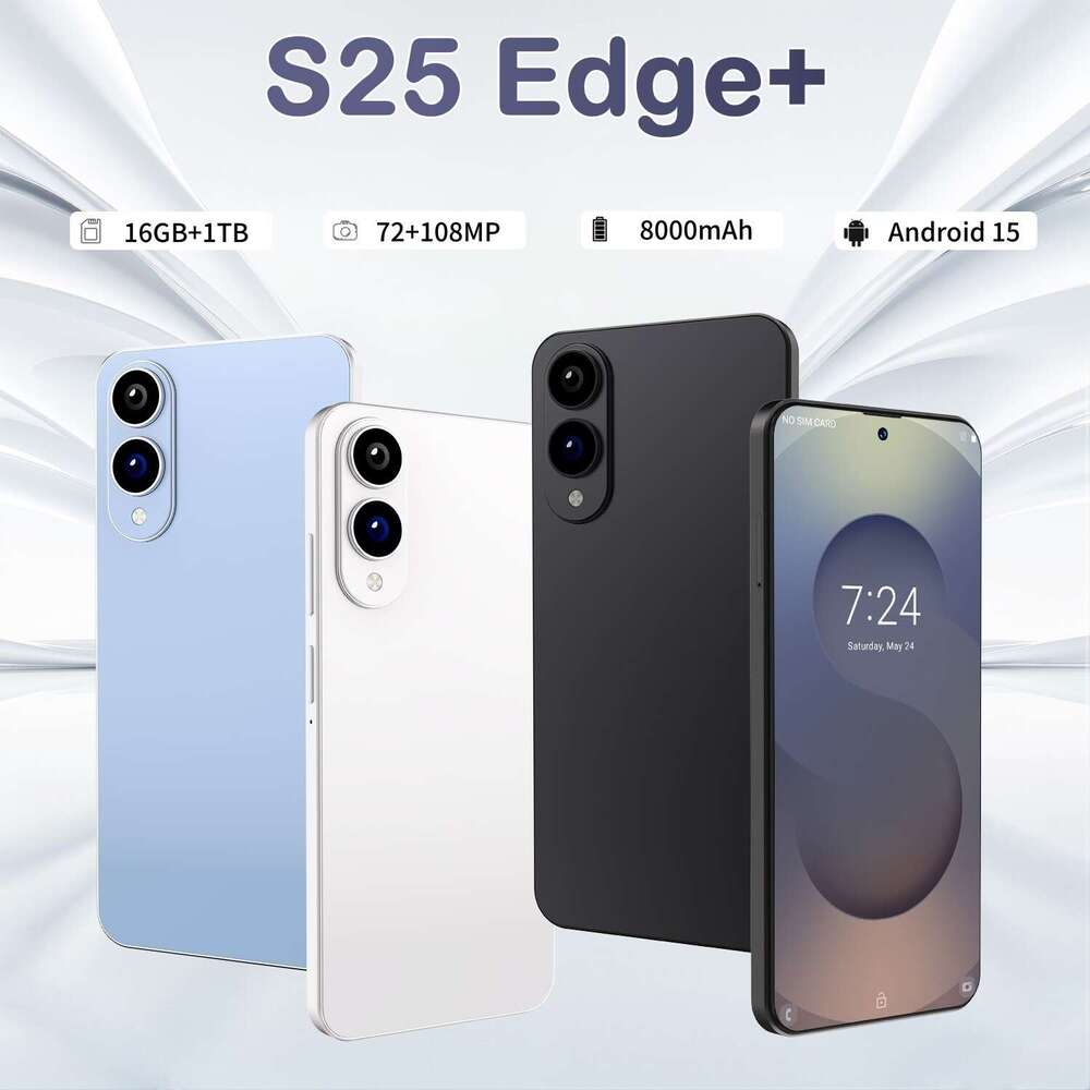 Famous Brand Hot Selling Cross Border Mobile S Edge Android Phone Large Screen T Smartphone Available For Dropshipping CKS