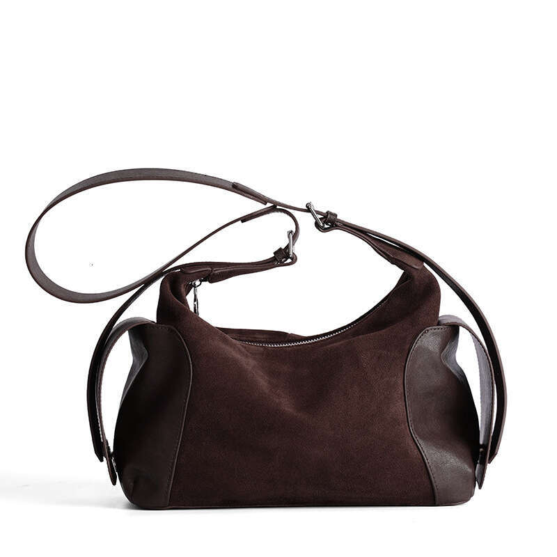 Luxury Shoulder Bags Totes Autumn And Winter New Suede Women S Large Capacity Casual Tote Fashion Crossbody Genuine Leather Underarm Bag For SENYY