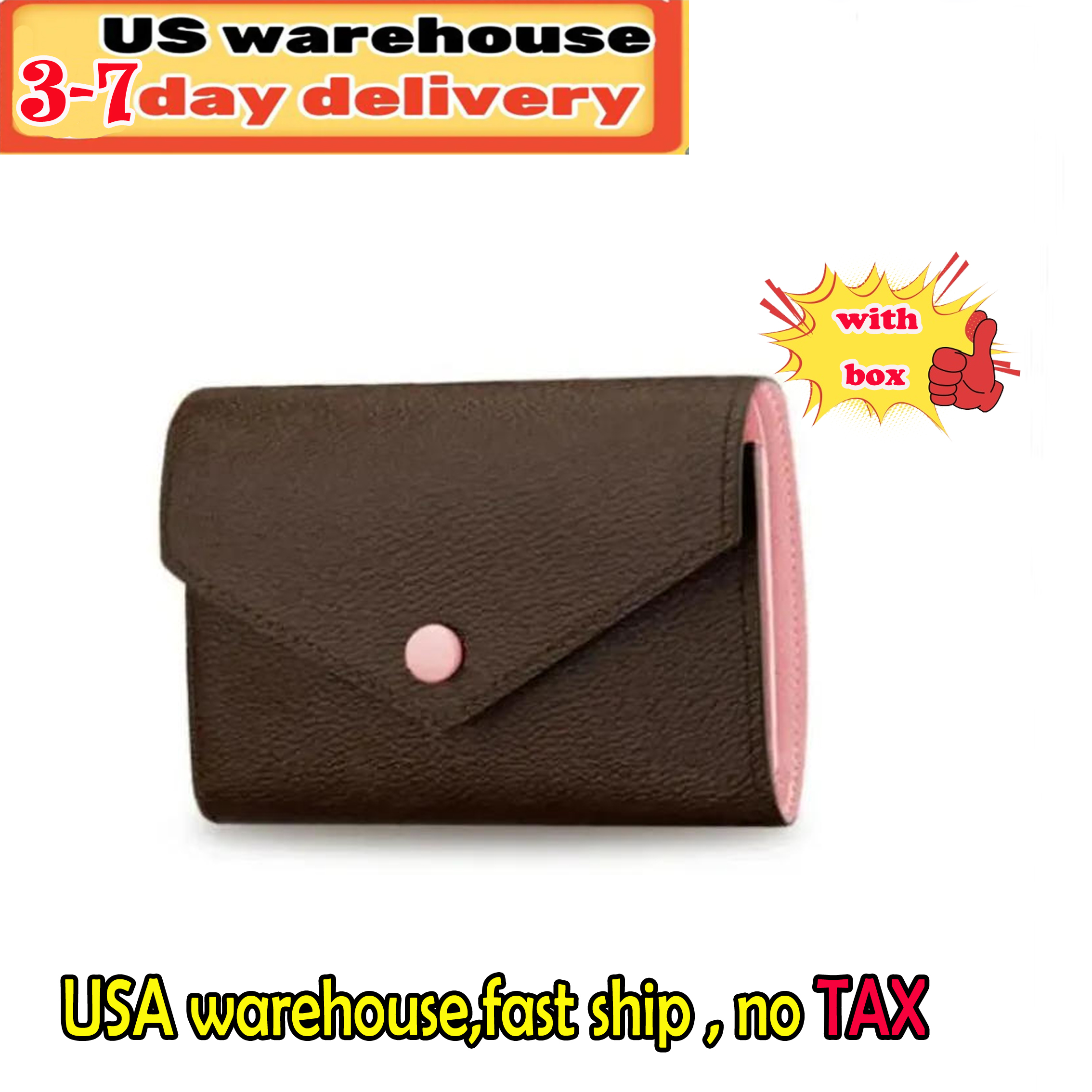 Fashion Women Designer Wallet Card Holder M41938 Victorine Coins purse cash keys Purse With box embossed flowers letters Multicolor zipper pocket Mini wallets
