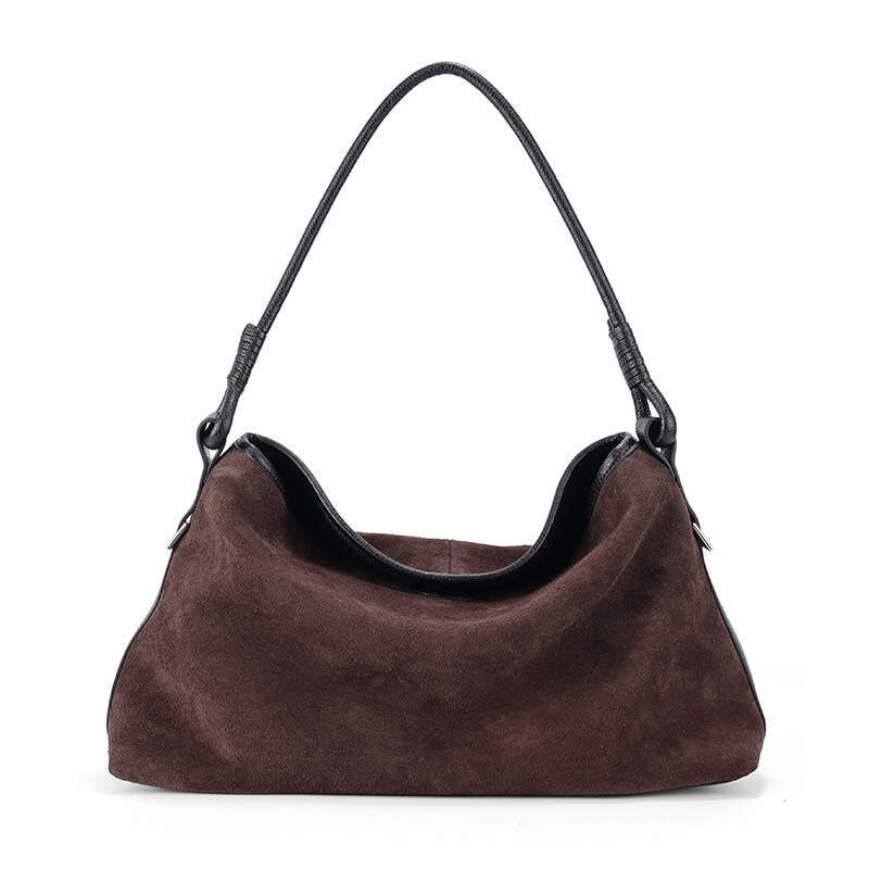 Luxury Shoulder Bags Totes Suede Large Capacity Underarm Bag For Women Versatile Crossbody And Simple Retro Matte Cowhide Handbag SENYY