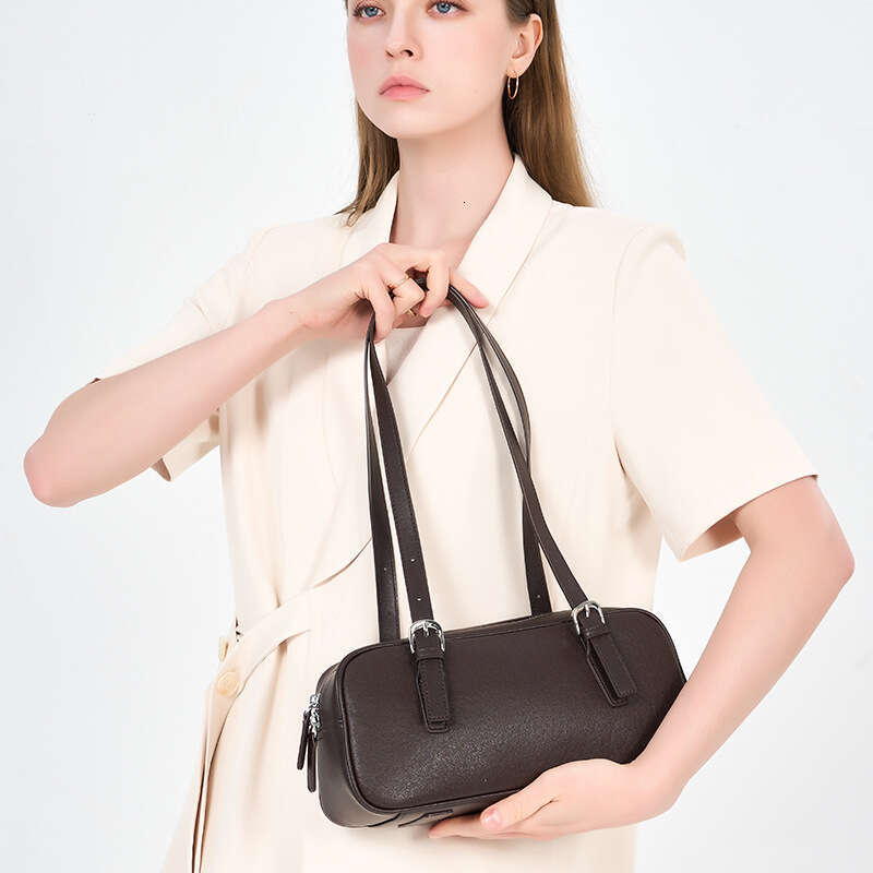 Luxury Shoulder Bags Totes Foreign Trade Retro High End Melad Style For Women New Single Underarm Fashion Handbag Baguette Bag SENYY
