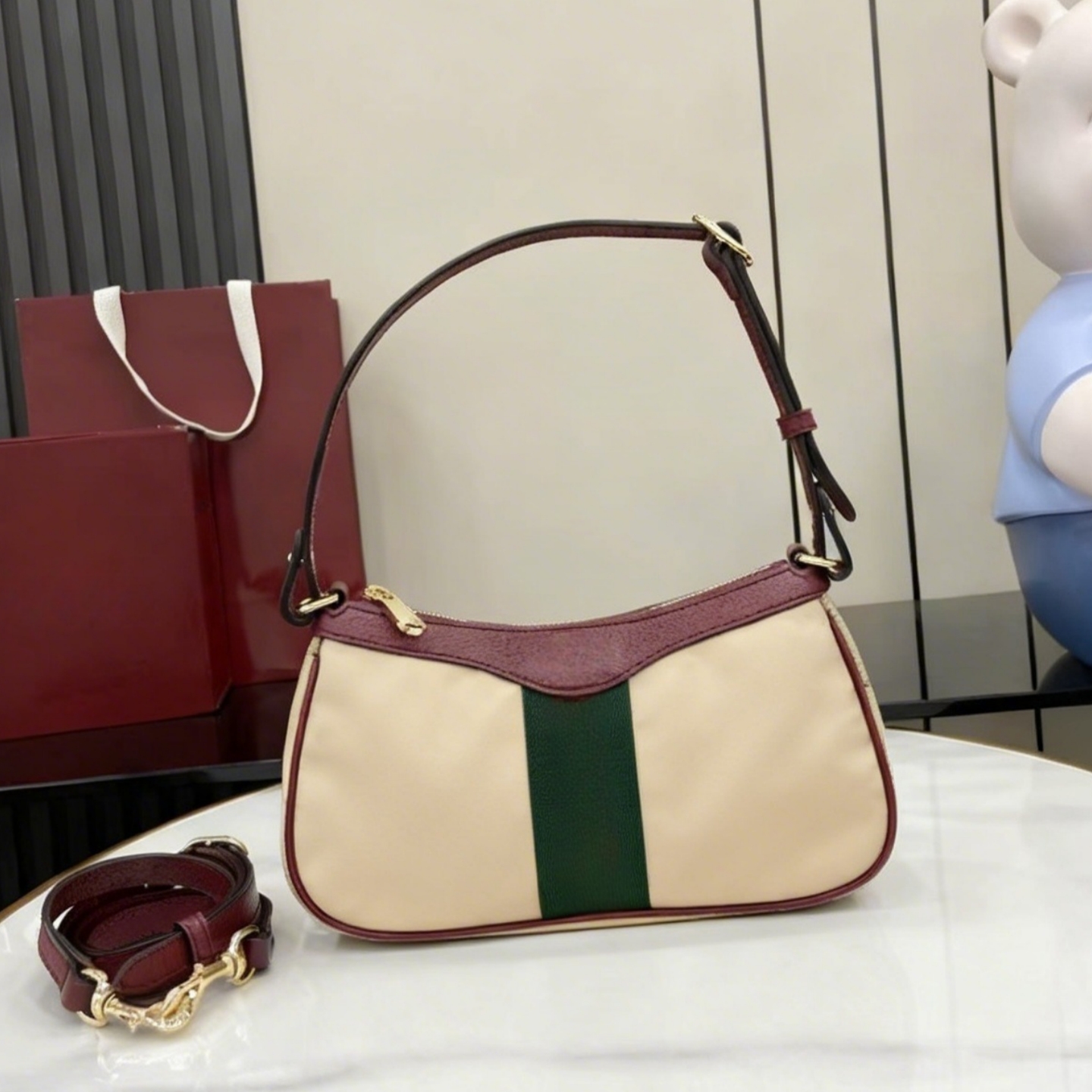 Designer Small Canvas Tote Bag Shoulder Bag