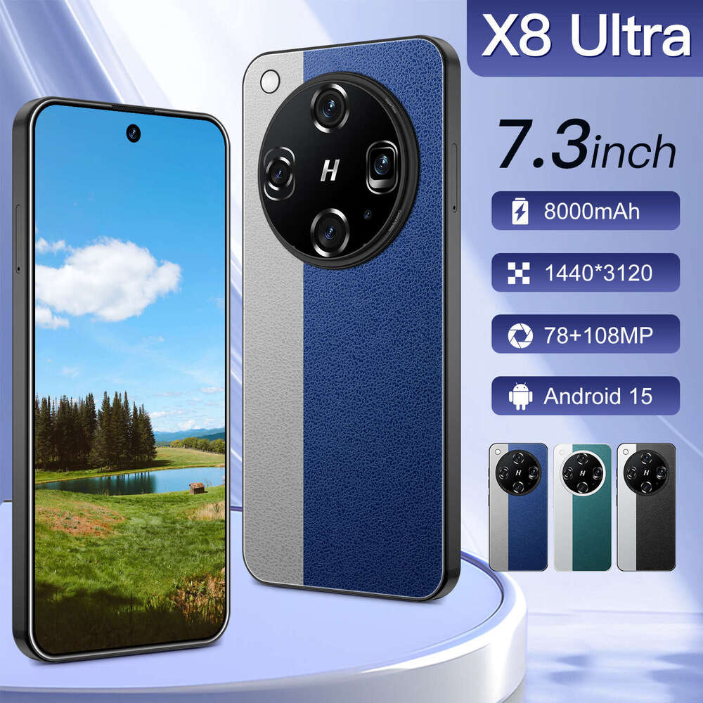Famous Brand Cross Border X Ultra Smartphone T Large Memory Android Phone Source Manufacturer In Stock Direct Shipping CKS