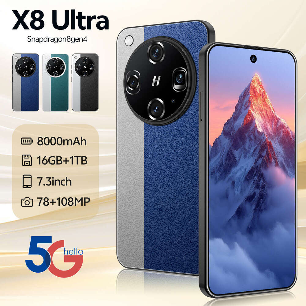 Famous Brand Cross Border X Ultra Smartphone T Large Memory Android Phone Source Manufacturer In Stock Direct Shipping CKS