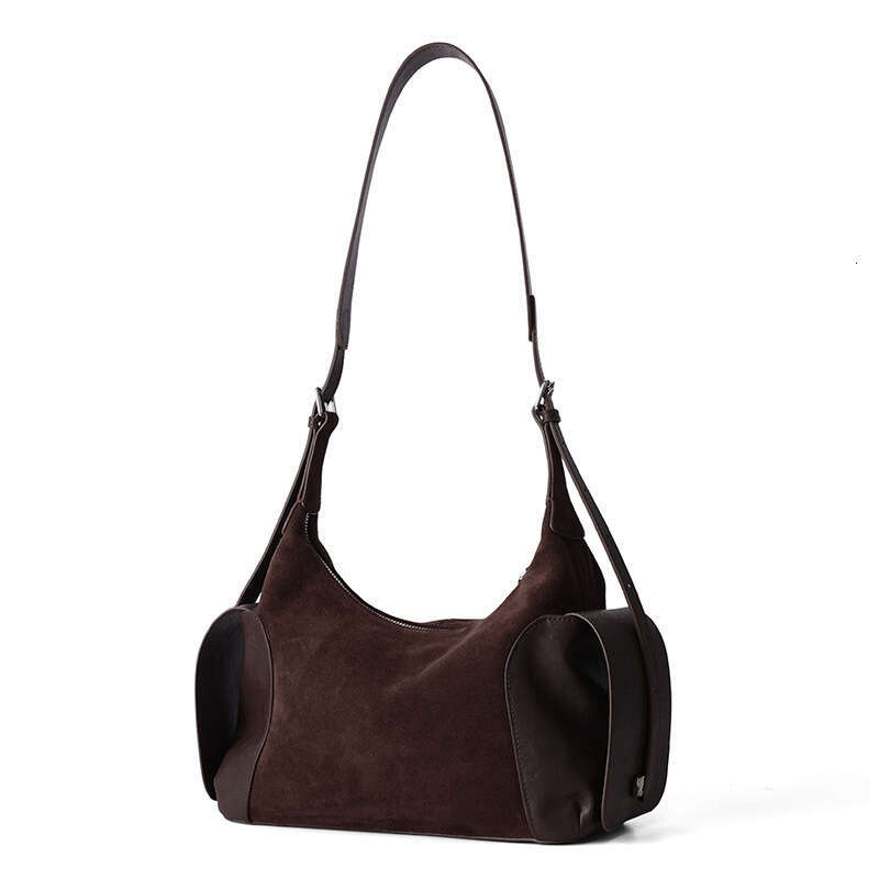 Luxury Shoulder Bags Totes Autumn And Winter New Suede Women S Large Capacity Casual Tote Fashion Crossbody Genuine Leather Underarm Bag For SENYY
