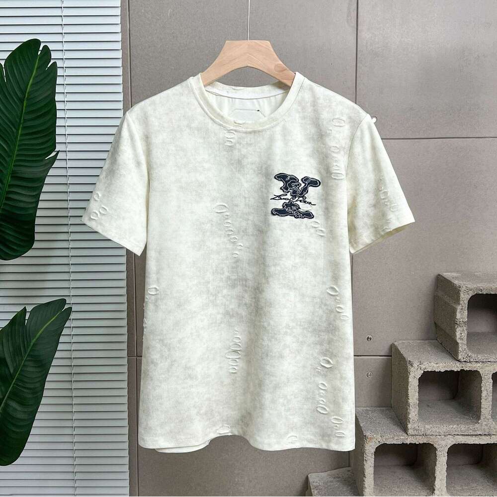Heavyweight Cotton Trendy Brand T-Shirt 2025 Hot Style Unisex Summer Niche New Loose Half Sleeve T-Shirt Top