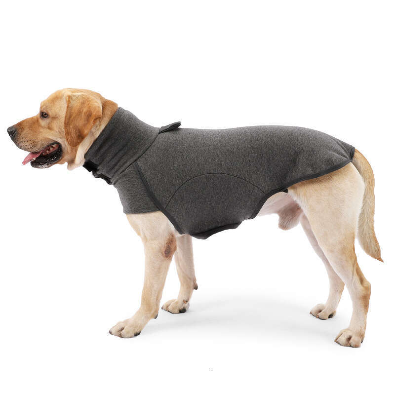 Famous brand New autumn and winter cross border warm home wear high necked fleece lined sweatshirt cotton pet clothing dog apparel pupakaIK