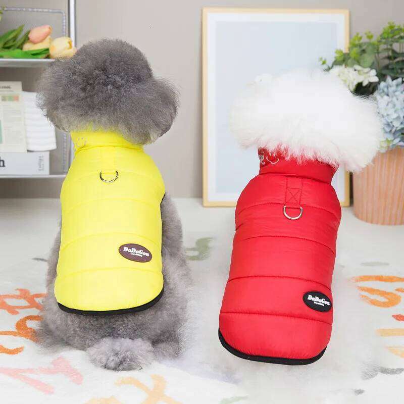 Famous brand PC Lot Winter Dog Jacket Waterproof Warm Pet for Small Dogs Vest Chihuahua Coat Puppy Clothes pupakaIK
