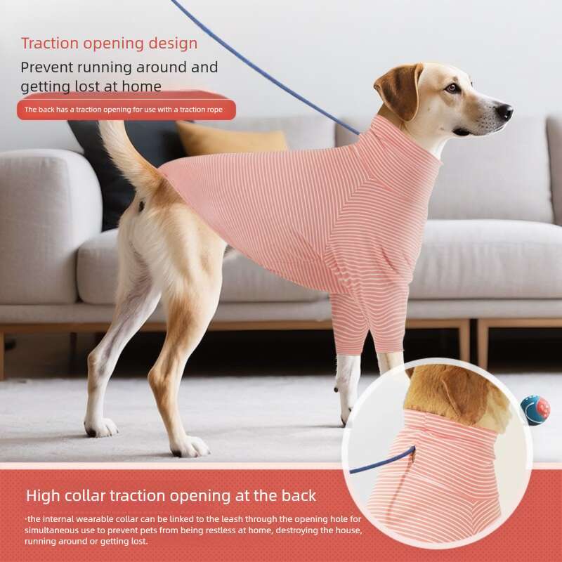 Famous brand Amazon Year of the Snake New Winter Home Wear High Collar Double Legged Warm Large Dog Clothes In Stock pupakaIK