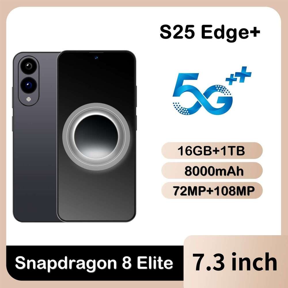 Famous Brand Hot Selling Cross Border Mobile S Edge Android Phone Large Screen T Smartphone Available For Dropshipping CKS