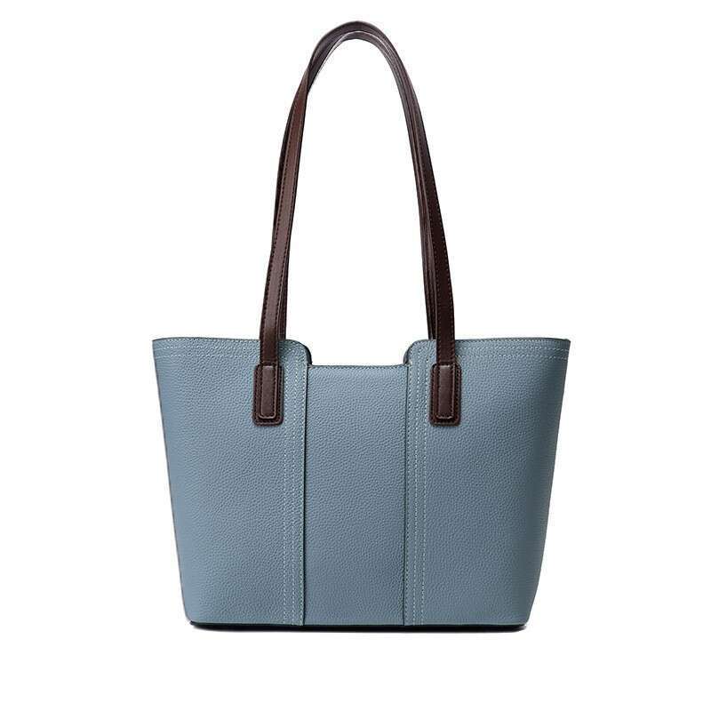 Luxury Shoulder Bags Totes Genuine Leather New Commuter Tote Women Large Capacity Mom Bag S Style SENYY
