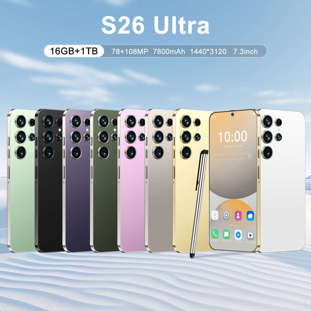 Famous Brand New S Ultra Cross Border Mobile Phone T True G Android Large Screen Smartphone Hot Selling CKS