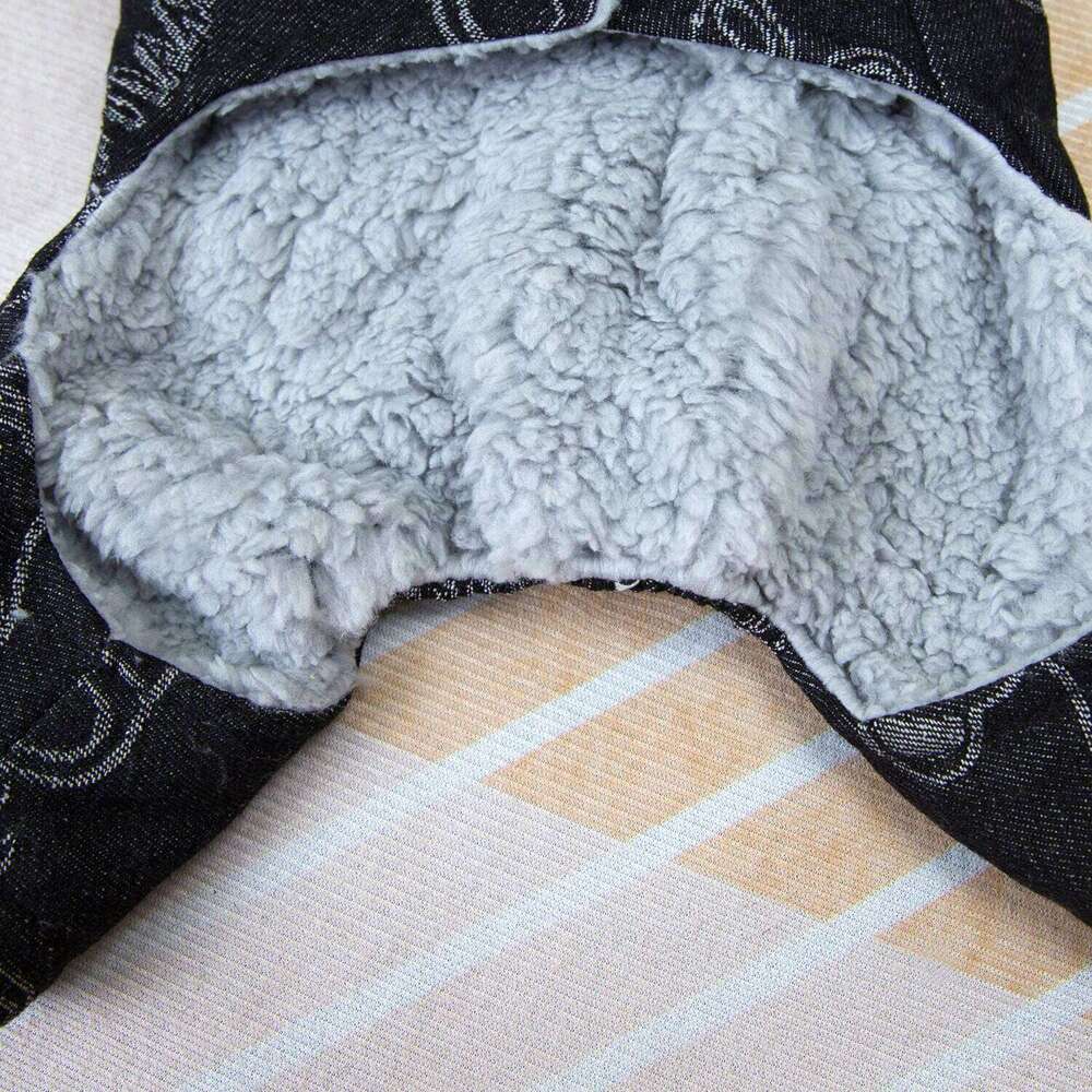 Famous brand PC Lot Winter Pet Clothes Warm Denim Jumpsuit for Small Dog Jeans Jacket Cotton Coat Chihuahua Outfits pupakaIK