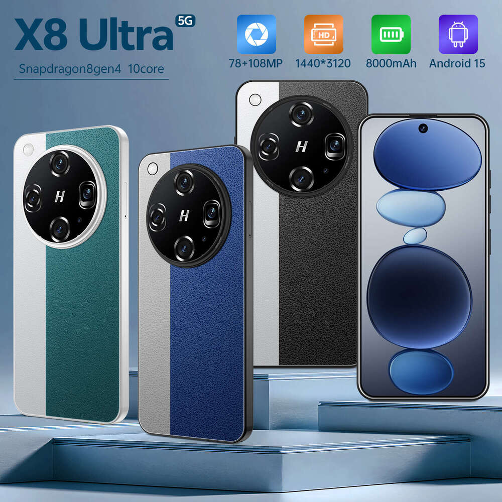 Famous Brand Cross Border X Ultra Smartphone T Large Memory Android Phone Source Manufacturer In Stock Direct Shipping CKS