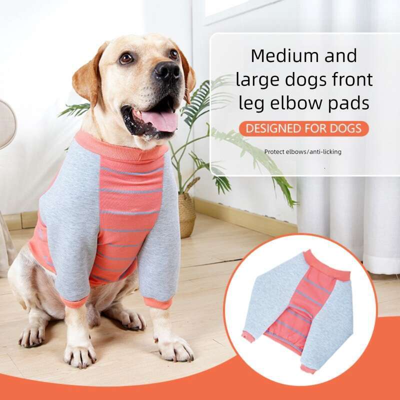 Famous brand Cross border pet supplies elbow protector vest for small medium sized dogs protects the front legs of and prevents licking dog clothing p