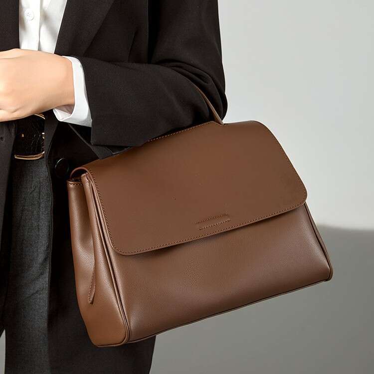 Luxury Shoulder Bags Totes Genuine Leather For Women New High End Niche Tote Large Capacity Crossbody Bag Commuter Handbag SENYY