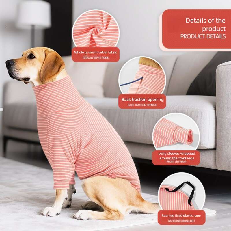 Famous brand Amazon Year of the Snake New Winter Home Wear High Collar Double Legged Warm Large Dog Clothes In Stock pupakaIK