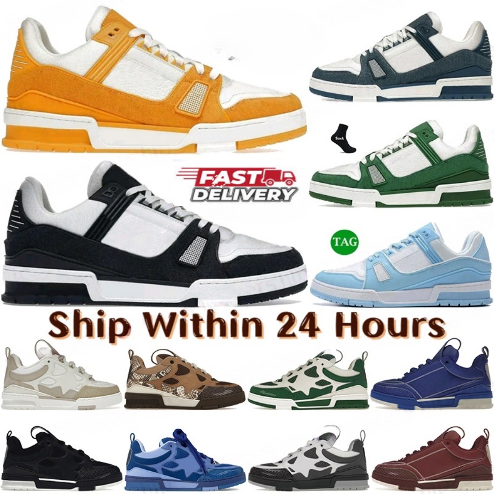 Skate Designer Shoe Sneakers Shoe Men Women Shoe 2026 Luxury Sneakers Free Ship Shoe Multiple Colors Best Original Quality Mens Trainer With Box Us4.5-12