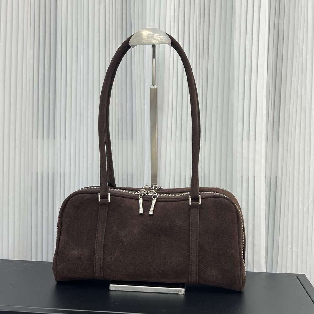 Luxury handbag suede bag for autumn and winter, women's versatile shoulder bag women's high-end sense large capacity commuting armpit bag SE