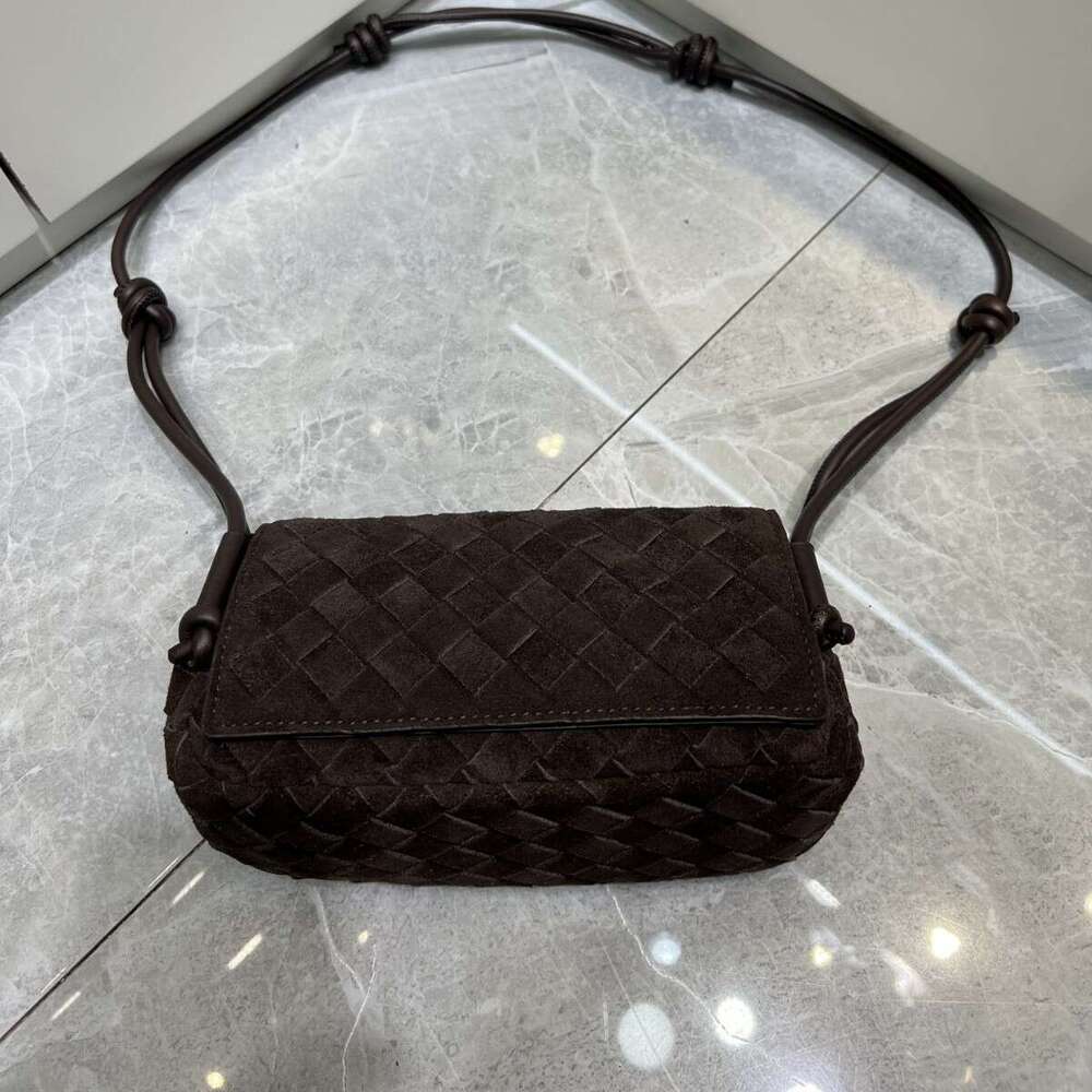 Luxury Shoulder Bags Totes New Matte Woven Square Genuine Leather Single Crossbody Women S Simple Fashion Versatile Small Bag SENYY