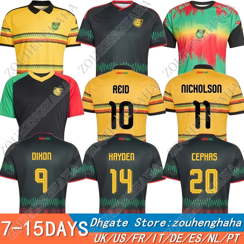 26 27 Jamaica soccer jerseys 2026 2027 Home Away Men Kids Football Shirt Kit ANTONIO EARLE BAILEY MORRISON LOWE WHITMORE DAWES SINCLAIRLOWE NICHOLSON S-4XL