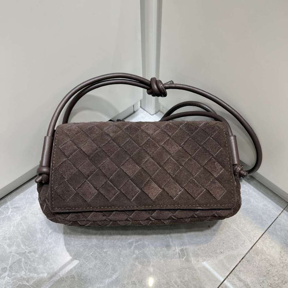 Luxury Shoulder Bags Totes New Matte Woven Square Genuine Leather Single Crossbody Women S Simple Fashion Versatile Small Bag SENYY