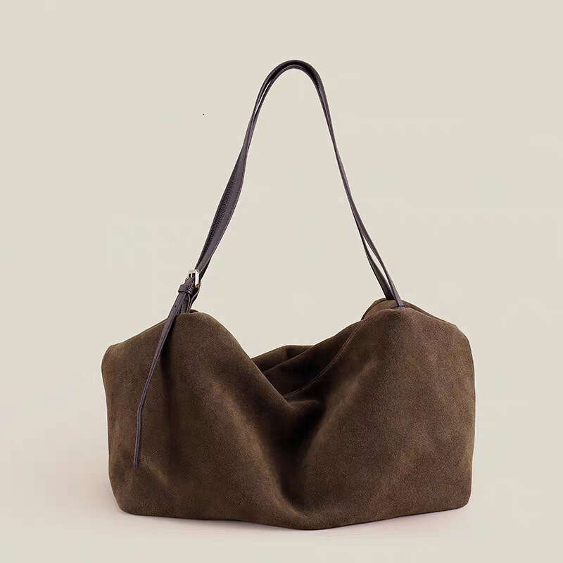 Luxury Shoulder Bags Totes Vintage Casual Commuter Large Capacity For Women New Autumn Winter Suede Tote Niche Versatile Bag SENYY