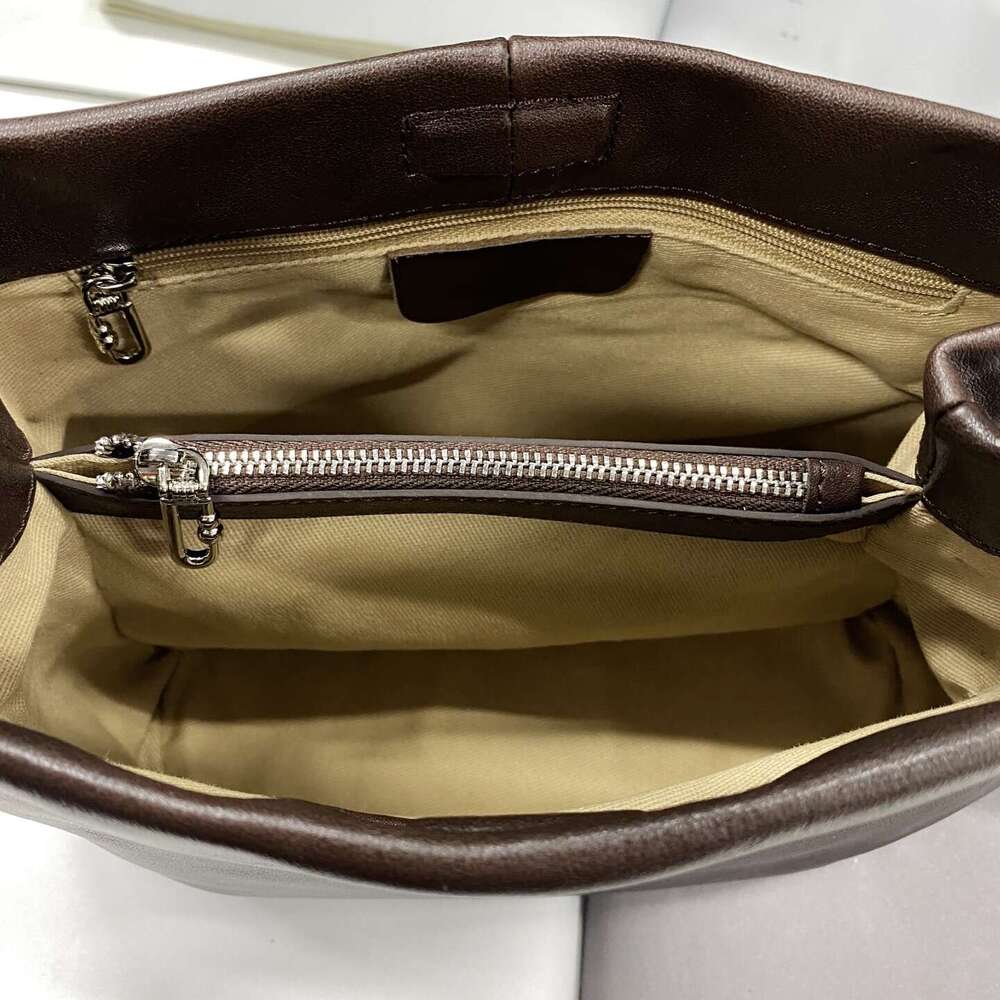 Luxury shoulder bag autumn and winter new item frosted suede armpit bag for women Korean version fashionable simple handbag large capacity crossbody b