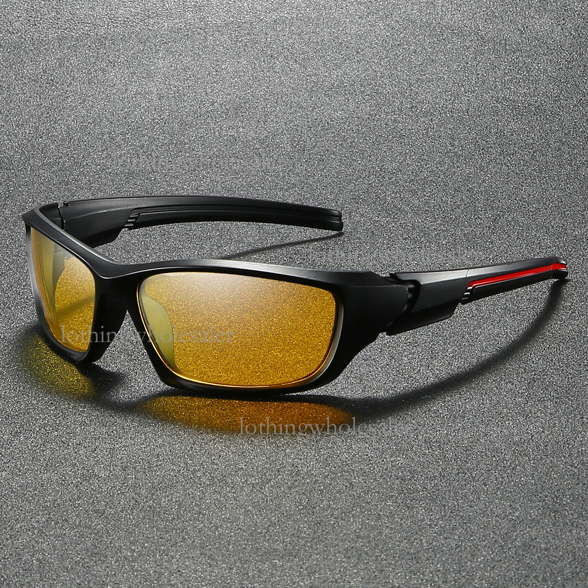 2026 Designer New Trendy Outdoor Glasses Luxury Fashion Polarized Windproof Sunscreen Night Vision Yellow Film Men's And Women's Cycling Sun