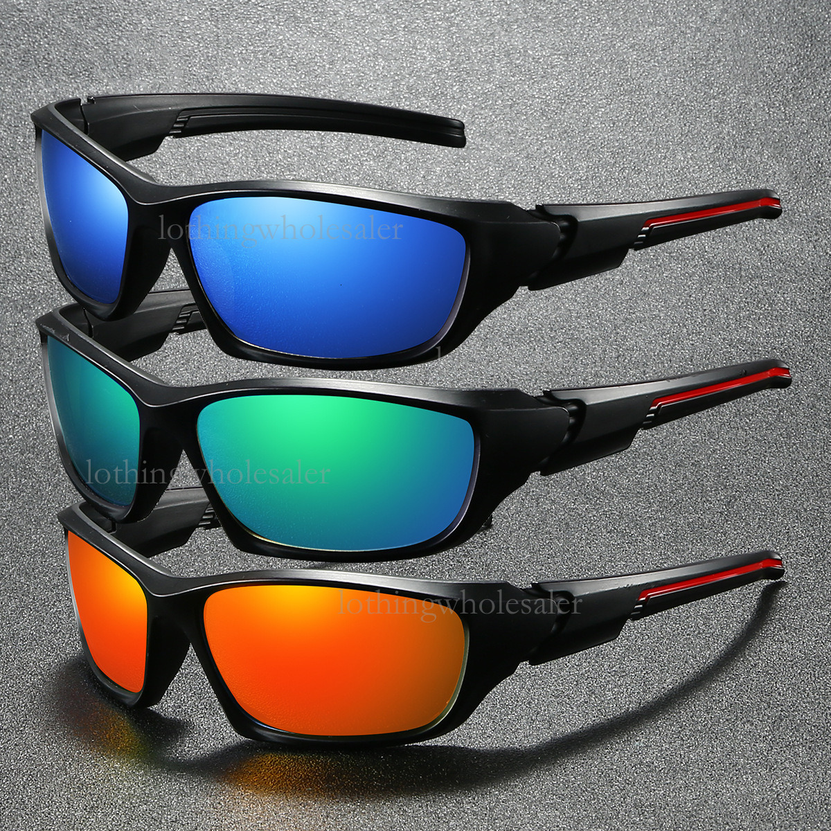 2026 Designer New Trendy Outdoor Glasses Luxury Fashion Polarized Windproof Sunscreen Night Vision Yellow Film Men's And Women's Cycling Sun