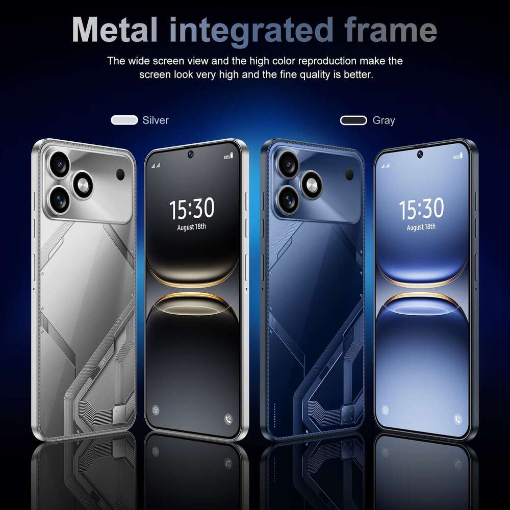 cross-border new product C17 Pro Max phone 16+1T foreign trade large screen smartphone source factory CKS