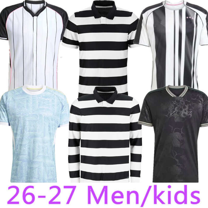 Juventues soccer jersey 25 26 football shirt Kit JUVE top men kids Player fourth 4th YILDIZ OPENDA BREMER 2026 J.DAVID THURAM CAMBIASO VLAHOVIC F.CONCEICAO 2025