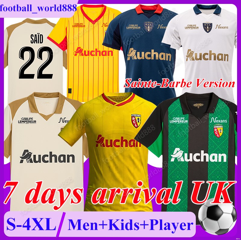 4XL Maillot RC Lens 25/26/27 Soccer Jerseys SAID Sainte-Barbe EDOUARD 2026 Football Shirts THAUVIN FOFANA.R BAIDOO football kits GUILAVOGUI SIMA Men Kids Kit Socks Sets