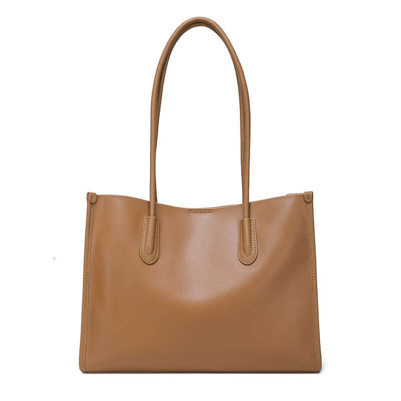 Luxury Shoulder Bags Totes Tote Large Capacity Genuine Leather New Handbag Women Niche High End Versatile Commuter Bag SENYY