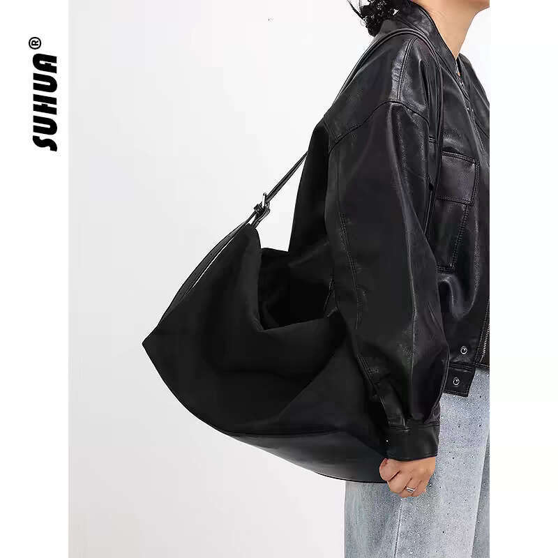 Luxury Shoulder Bags Totes Vintage Casual Commuter Large Capacity For Women New Autumn Winter Suede Tote Niche Versatile Bag SENYY