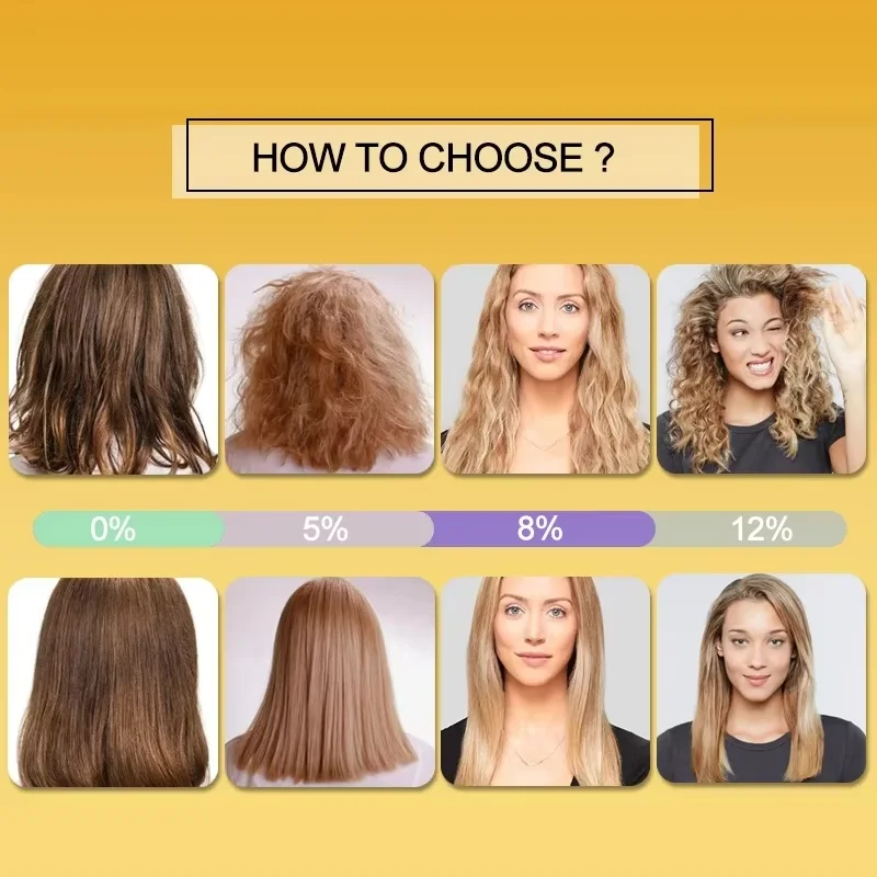 Shampoo Conditioner PURC Brazilian Keratin Treatment maquillaje Formalin Professional Straightening Smoothing Curly Frizz Dry Repair Cream Hair Care Y