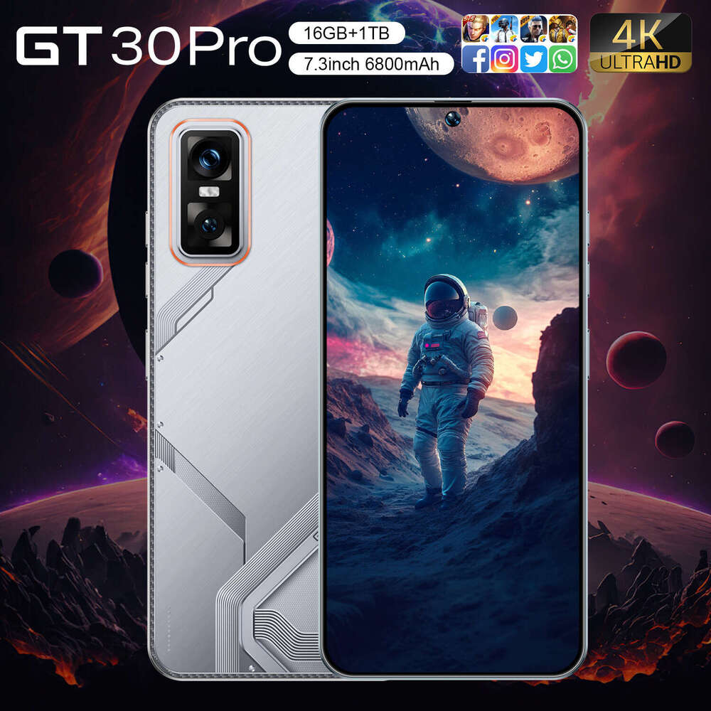 Famous Brand Cross Border GT Pro Android T SmartPhone Large Screen Source Manufacturer CKS