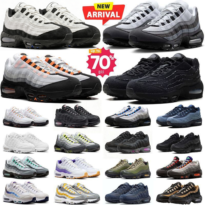 Designer shoes 95 95s Running Shoes ctz pink foam yellow bigbubble Triple Black White neon spark Mesh Leather Trainer Breathable Sneakers Runner Sport