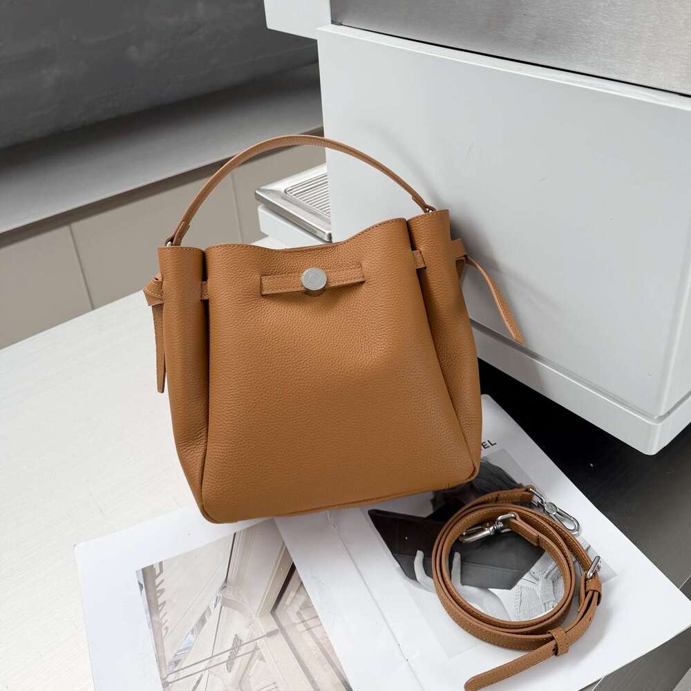 Luxury Shoulder Bags Totes Hobo High Quality TB Bag For Women Handheld Romy Bucket Large Capacity Cowhide Tote And Crossbody Versatile SENYY