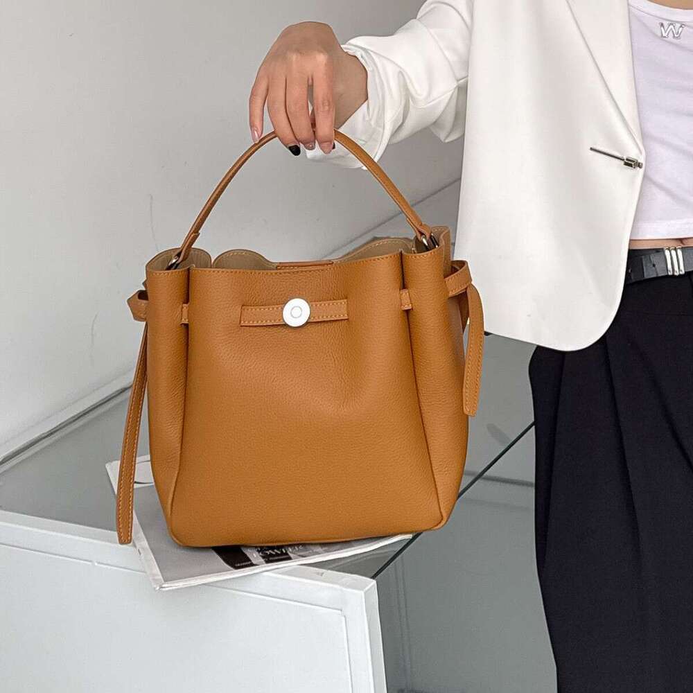 Luxury Shoulder Bags Totes Hobo High Quality TB Bag For Women Handheld Romy Bucket Large Capacity Cowhide Tote And Crossbody Versatile SENYY