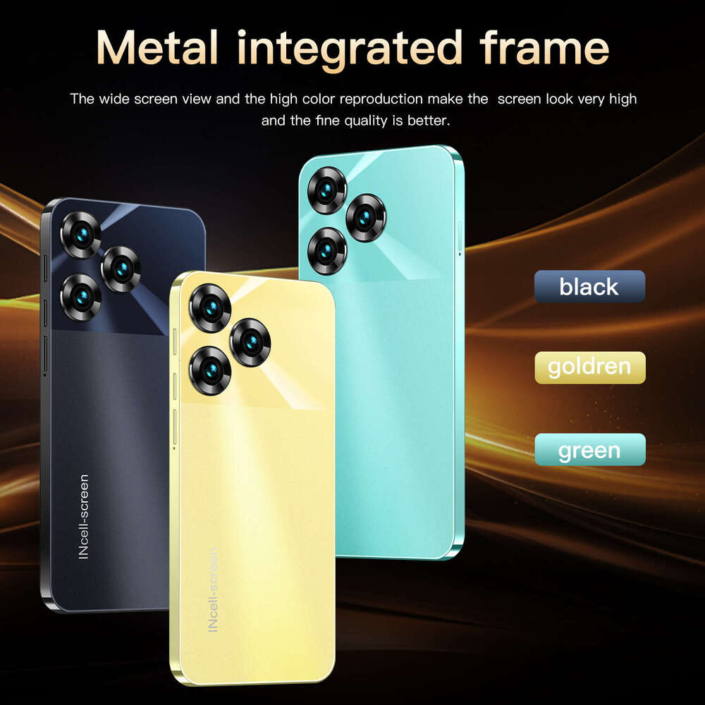 Famous brand cross-border new smartphone C51 phone 16+1TB foreign trade large screen smartphone source factory CKS