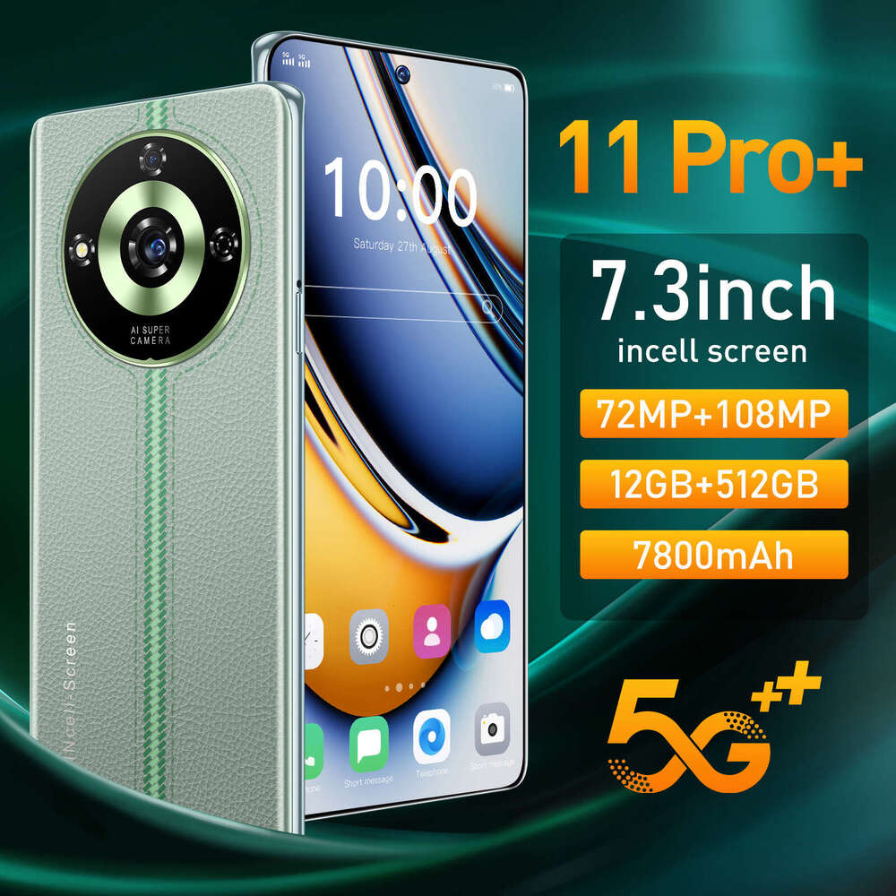 Famous brand cross-border smartphone 11 Pro+Android 12+512G large screen phone manufacturer direct sales CKS