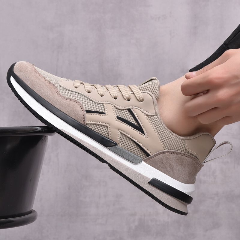 Free shipping Designer shoes Thick Soled Retro Versatile Round Toe Lightweight Casual Sports Shoes for mens size 35-40