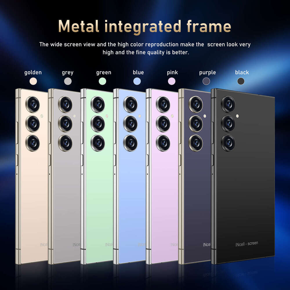 Famous brand cross-border exclusive intelligent phone C24 Pro super large screen 16+1TB Android phone factory direct sales CKS