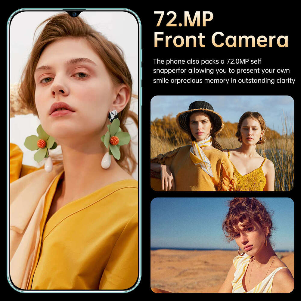 Famous brand cross-border new smartphone C51 phone 16+1TB foreign trade large screen smartphone source factory CKS