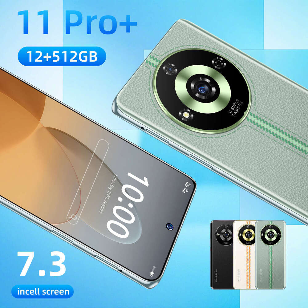 Famous brand cross-border smartphone 11 Pro+Android 12+512G large screen phone manufacturer direct sales CKS