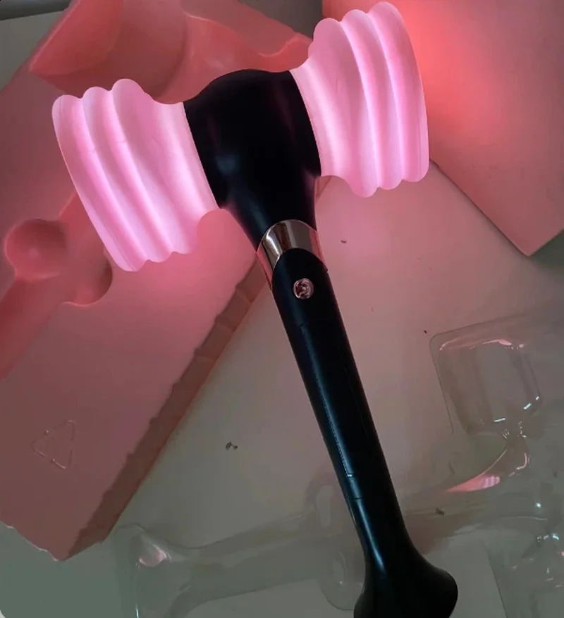 Led Lamp Stick Pink Concert Lamp Hiphop Lightstick Fluorescent Stick Shiny Led Novelty Toy Perfect Gift For Fans Support Idol 260126BJ